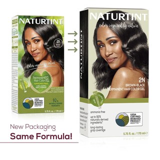 Foto 2 | Foto 2 | Color De Cabello Naturtint 2n Marrón Y Negro Permanente Paquete De 6 - Venta Internacional.