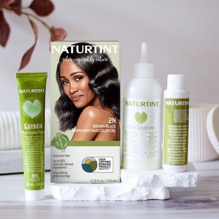 Foto 6 | Foto 6 | Color De Cabello Naturtint 2n Marrón Y Negro Permanente Paquete De 6 - Venta Internacional.