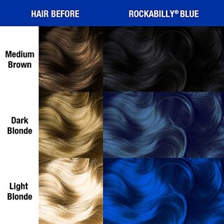 Foto 3 | Foto 3 | Tinte Para El Cabello Manic Panic Rockabilly Blue Amplified 118 Ml Vegan - Venta Internacional.