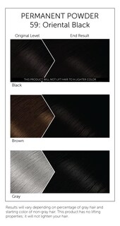 Foto 2 | Foto 2 | Polvo Permanente Hair Color Bigen Color Negro Oriental Paquete De 6 - Venta Internacional.