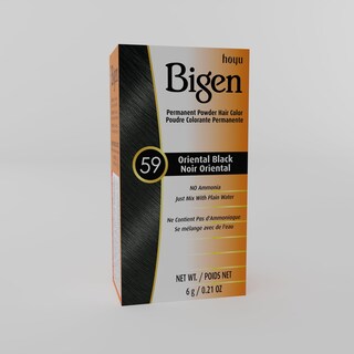 Foto 7 | Foto 7 | Polvo Permanente Hair Color Bigen Color Negro Oriental Paquete De 6 - Venta Internacional.