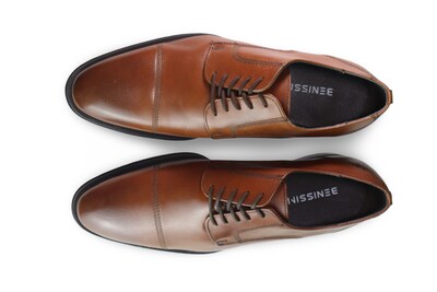 Foto 4 | Foto 4 | Zapato Formal Hombre Benissimo 2218 Café Piel