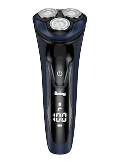 Foto 1 | Foto 1 | Rasuradora Para Barba Hombre 3 Cabezales Azul/negro