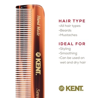 Foto 6 | Foto 6 | Comb Kent Fot Tortoise Fine Tooth Para Hombre Hecho A Mano En Inglaterra - Venta Internacional.