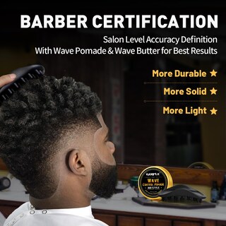 Foto 3 | Foto 3 | Juego De Cepillos Y Peines Wave Pomade Twist Sponge - Venta Internacional.