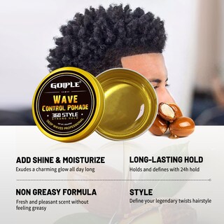 Foto 4 | Foto 4 | Juego De Cepillos Y Peines Wave Pomade Twist Sponge - Venta Internacional.