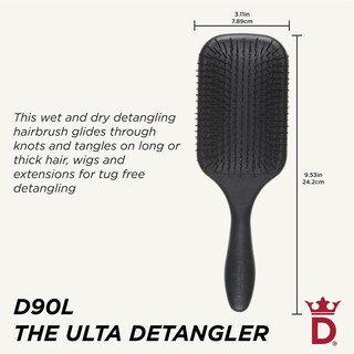 Foto 2 | Foto 2 | Cepillo Desenredante Denman Tangle Tamer Ultra D90l Negro - Venta Internacional.