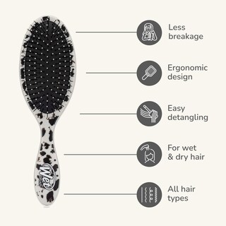 Foto 3 | Foto 3 | Cepillo De Pelo Húmedo Original Detangler Tan Leopard Paquete De 2 - Venta Internacional.