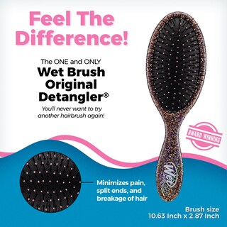 Foto 2 | Foto 2 | Cepillo De Pelo Wet Brush Original Detangler Awestruck Gold - Venta Internacional.