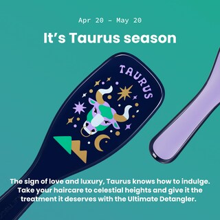 Foto 3 | Foto 3 | Cepillo Para El Cabello Tangle Teezer Zodiac Ultimate Detangler Taurus - Venta Internacional.