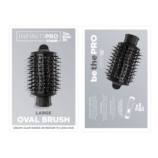 Foto 7 | Foto 7 | Brocha Conair Infinitipro The Knot Dr. Large Oval Glam Waves - Venta Internacional.