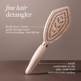 Foto 2 | Foto 2 | Cepillo Desenredante Ecotools Para Cabello Fino Húmedo Y Seco De Bambú Vegano - Venta Internacional.