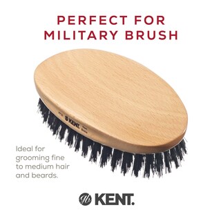 Foto 3 | Foto 3 | Brush Kent Pf22 Mezcla De Cerdas Ovaladas De Nailon Y Jabalí Militar Color Negro - Venta Internacional.