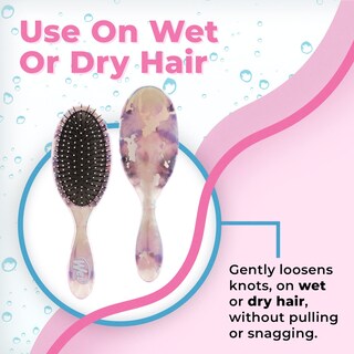 Foto 4 | Foto 4 | Cepillo Para El Cabello Cepillo Húmedo Original Desenredante Tipo Iris - Venta Internacional.