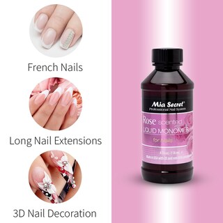 Foto 4 | Foto 4 | Monómero Líquido Mia Secret Con Aroma A Rosas 120 Ml - Venta Internacional.