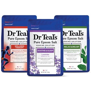 Foto 1 | Foto 1 | Trío De Lavanda Eucalipto Y Bienestar Del Dr. Teal's De Epsom Salt 4 08 Kg - Venta Internacional.
