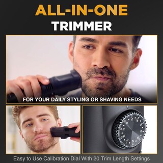 Foto 5 | Foto 5 | Recortadora De Barba Bell+howell Vacutrim Inalámbrica Con Aspiradora Negra - Venta Internacional.
