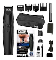Máquina de Rasurar Recargable Wahl 3 en 1 Trim Total Multigroomer con 13 Accesorios