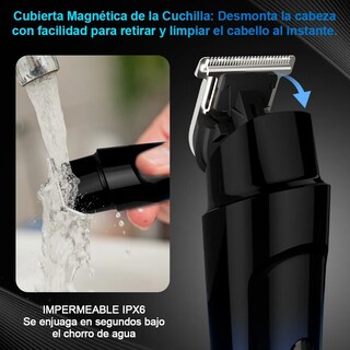 Foto 5 | Foto 5 | Rasuradora Eléctrica Hombre Nariz Barba 5en1 Kit Recortadora