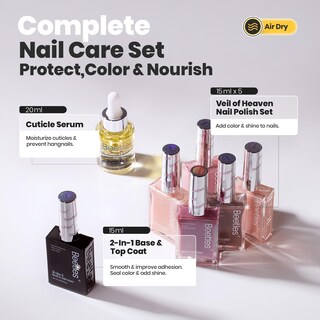 Foto 2 | Foto 2 | Set De Esmaltes De Uñas Beetles Pink Jelly Nude Pink 5 Colores - Venta Internacional.