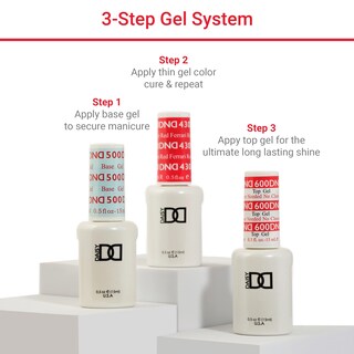 Foto 5 | Foto 5 | Set De Esmaltes En Gel Daisy Dnd Pink Collection 15 Ml 496 Bellet - Venta Internacional.