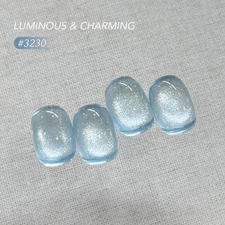 Foto 3 | Foto 3 | Set De Esmaltes De Uñas Gaoy Cat Eye Gel Con Imán Plateado Azul Y Rosa - Venta Internacional.