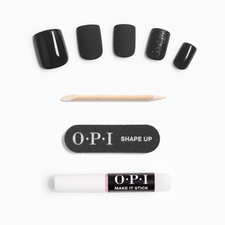 Foto 6 | Foto 6 | Vestido Opi On Point Little Black Onx De Press On Nails Con Purpurina - Venta Internacional.
