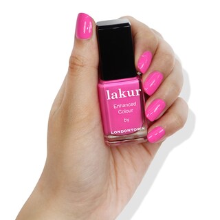 Foto 2 | Foto 2 | Esmalte De Uñas Londontown Lakur Resistente A Las Astillas Rosa Intenso 12 Ml - Venta Internacional.