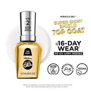 Foto 2 | Foto 2 | Esmalte De Uñas Sally Hansen Miracle Gel Super Shiny Shield - Venta Internacional.