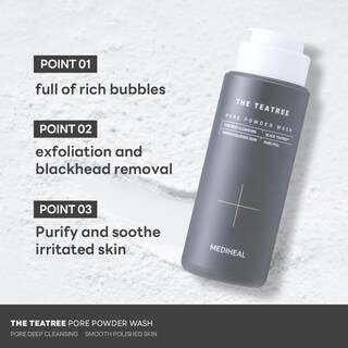 Foto 3 | Foto 3 | Limpiador En Polvo Para Poros Mediheal Teatree 50 Ml Con Salicílico - Venta Internacional.