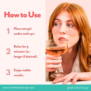 Foto 5 | Foto 5 | Geles Para Ojos Eye Patchology Serve Chilled Rosé 15 Pares - Venta Internacional.