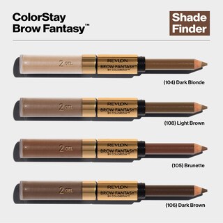 Foto 6 | Foto 6 | Gel Y Lápiz Para Cejas Revlon Colorstay Brow Fantasy 105 Brunette - Venta Internacional.