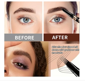 Foto 3 | Foto 3 | Lápiz De Cejas Con 4 Puntas Resistente Al Agua Y Duradero