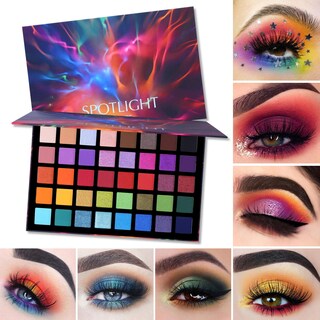 Foto 6 | Foto 6 | Paleta De Sombras De Ojos Y 15 Pinceles Para Ojos Ucanbe Spotlight - Venta Internacional.