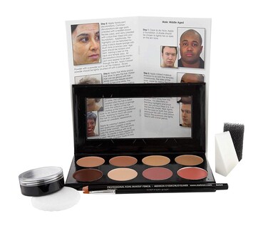 Foto 2 | Foto 2 | Kit De Maquillaje Mehron Mini-pro Student Con Paleta De Crema De 8 Colores - Venta Internacional.