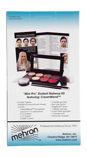 Foto 3 | Foto 3 | Kit De Maquillaje Mehron Mini-pro Student Con Paleta De Crema De 8 Colores - Venta Internacional.