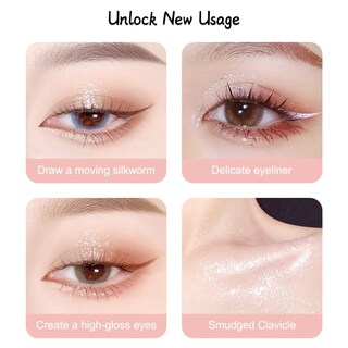 Foto 7 | Foto 7 | Delineador Líquido Con Purpurina Y Sombra De Ojos  4 Unidades  Erinde - Venta Internacional.