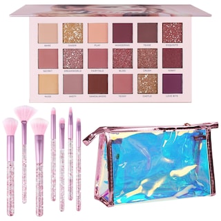 Foto 1 | Foto 1 | Kit De Maquillaje Ucanbe  Sombra De Ojos Nude De 18 Colores  7 Brochas Y Bolsa - Venta Internacional.