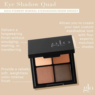 Foto 2 | Foto 2 | Sombra De Ojos Quad Glo Skin Beauty Combinada Por Expertos Cálida Y Ahumada - Venta Internacional.