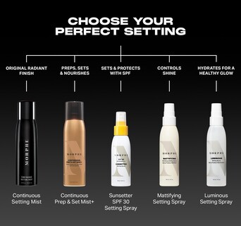 Foto 6 | Foto 6 | Spray Fijador Morphe Mini Continuous Prep & Set 30 Ml - Venta Internacional.