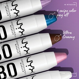 Foto 4 | Foto 4 | Paquete De Lápices De Ojos Makeup Nyx Professional Jumbo Para Sorbetes Y Magdalenas - Venta Internacional.
