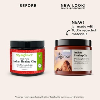 Foto 2 | Foto 2 | Máscara De Arcilla Sky Organics Arcilla Curativa India 473 Ml - Venta Internacional.