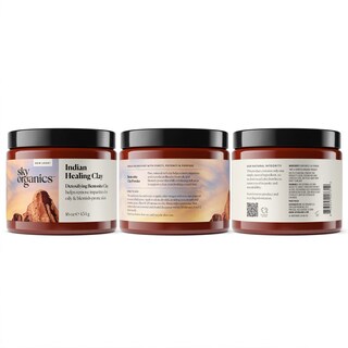 Foto 7 | Foto 7 | Máscara De Arcilla Sky Organics Arcilla Curativa India 473 Ml - Venta Internacional.