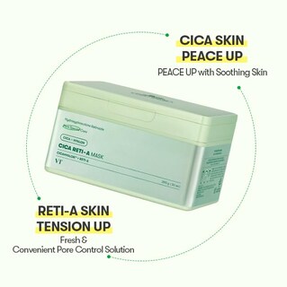 Foto 4 | Foto 4 | Lámina De Mascarilla Vt Cosmetics Cica Reti-a Con Retinol 350 G 30 Unidades - Venta Internacional.