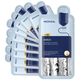 Foto 1 | Foto 1 | Mascarilla Mediheal Dermaplus Birch Hidratante X10 Vegan - Venta Internacional.