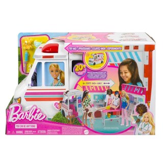 Foto 7 | Foto 7 | Barbie De Juguete Que Transforma La Ambulancia Y La Clínica Con Luces Hkt79 - Venta Internacional.
