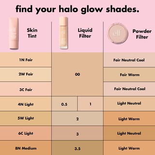 Foto 2 | Foto 2 | Hidratante Con Color E.l.f. Halo Glow Skin Tint Spf 50 30 Ml - Venta Internacional.