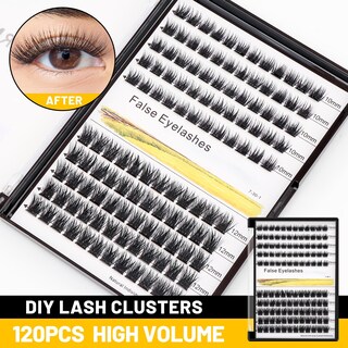 Foto 5 | Foto 5 | Racimos De Pestañas Postizas Bodermincer 120 Racimos De 10 Mm+12 Mm - Venta Internacional.