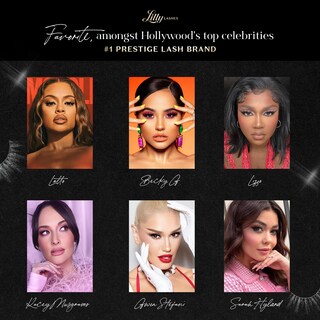 Foto 6 | Foto 6 | Pestañas Postizas Lilly Lashes 3d Miami Flare  Tira De Visón Sintético - Venta Internacional.