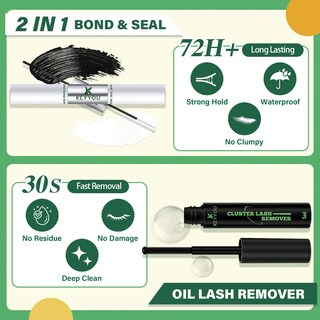 Foto 4 | Foto 4 | Kit De Extensión De Pestañas Diy Keyyou  144 Piezas  Kit Lash Clusters Y08 - Venta Internacional.